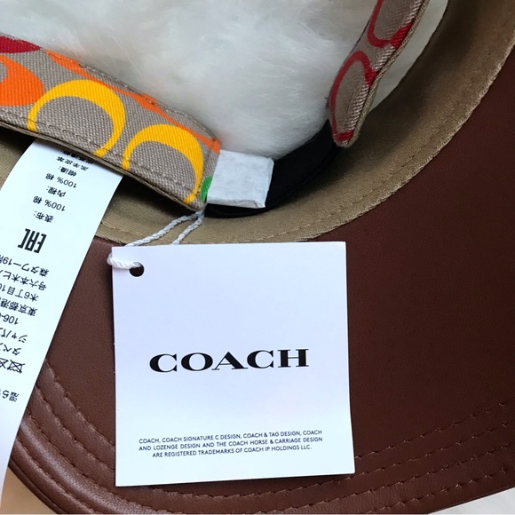 🌈 Coach Rainbow Signature Visor *Special Edition* - Picture 12 of 13